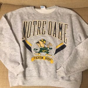 Vintage Notre Dame sweatshirt
